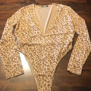 Animal Print Bodysuit